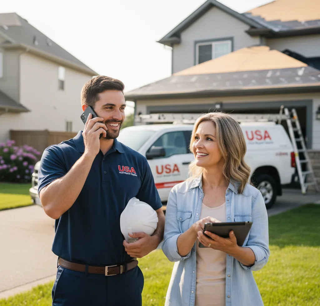 USA Roof Repair Experts customer support in Pleasant Garden